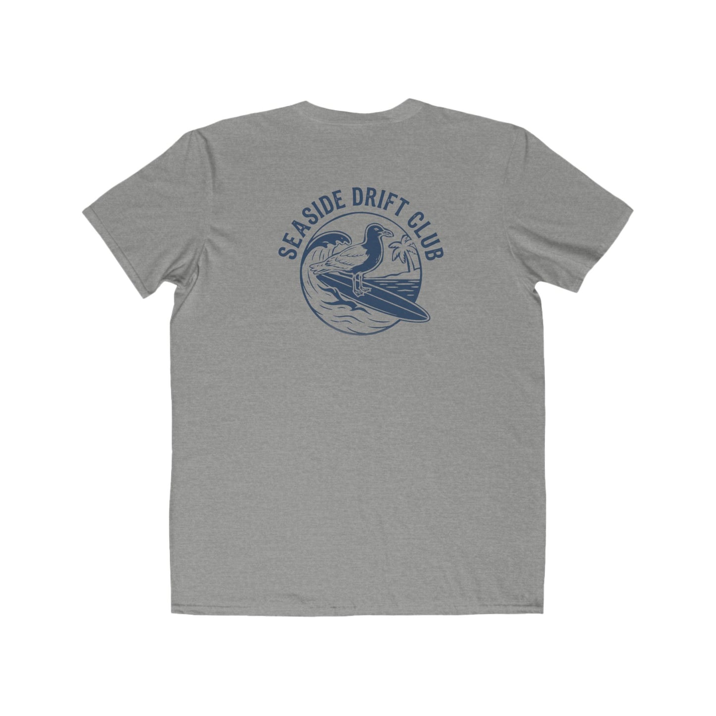 Seaside Drift Club Tee — Men's Coastal Surf Graphic T-Shirt