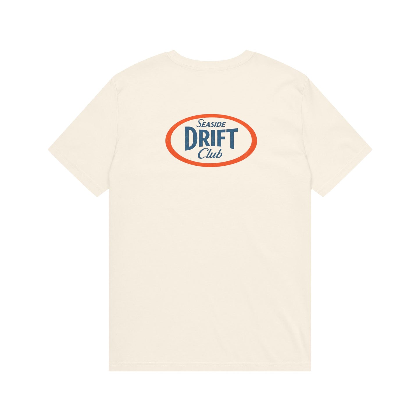 Seaside Drift Club T-Shirt – Coastal Vintage Surf Logo Tee