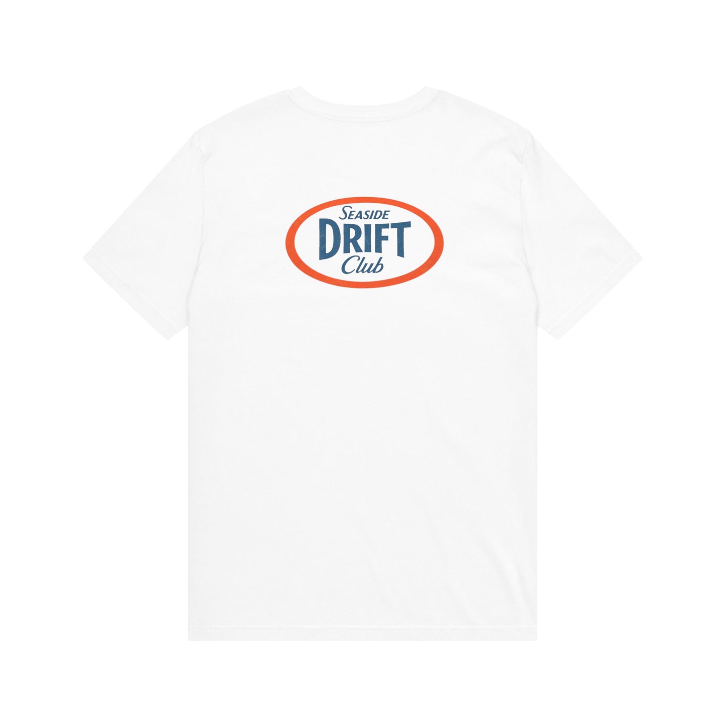 Seaside Drift Club T-Shirt – Coastal Vintage Surf Logo Tee