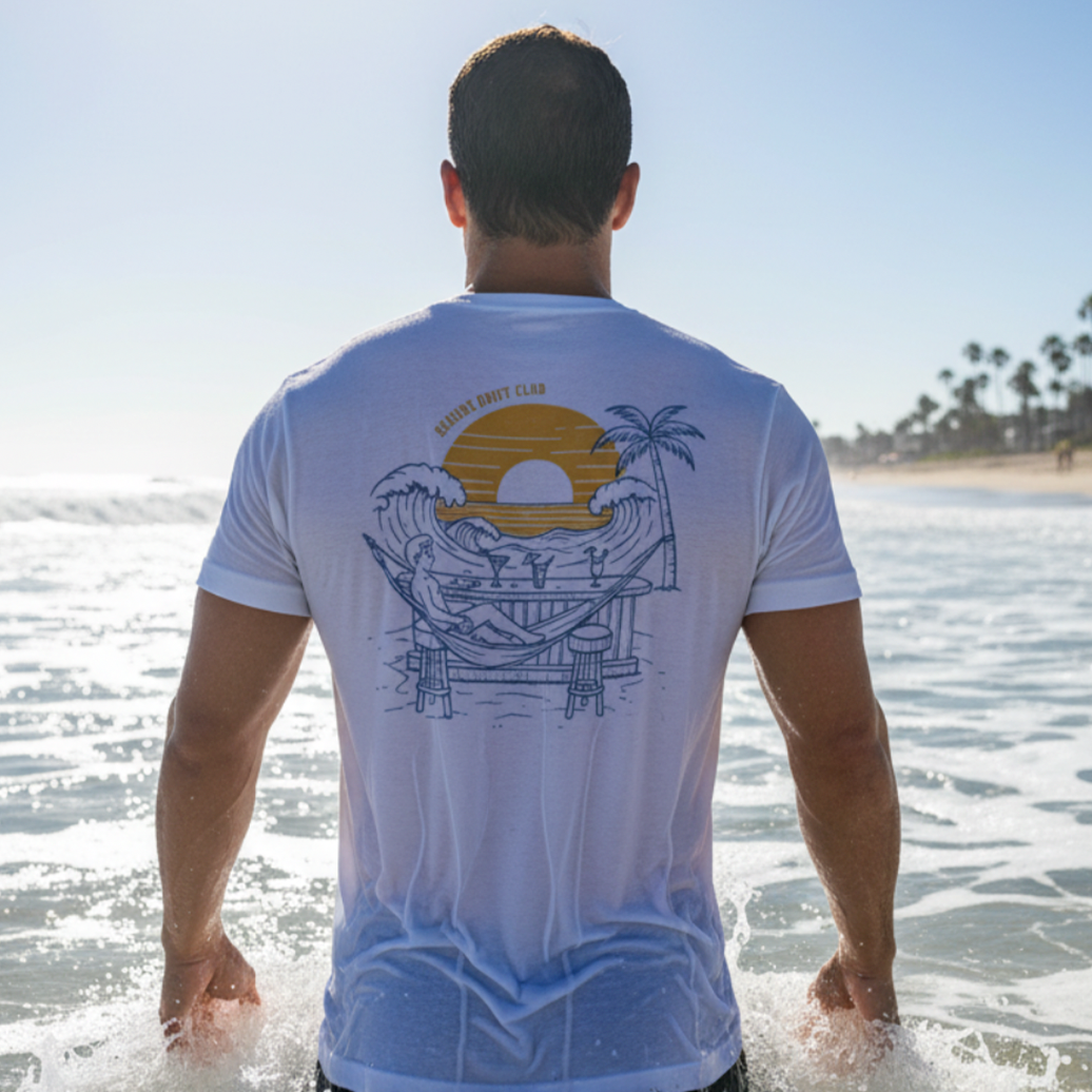 T-Shirt — Seaside  Sunset Hammock Graphic